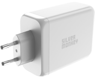SILVER MONKEY Ładowarka sieciowa GaN 200W USB-C PD + USB 3.0 QC W SMA154 - 1097688 - zdjęcie 4